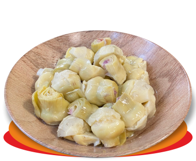 CARCIOFI SPACCATI (tagliati a metà)