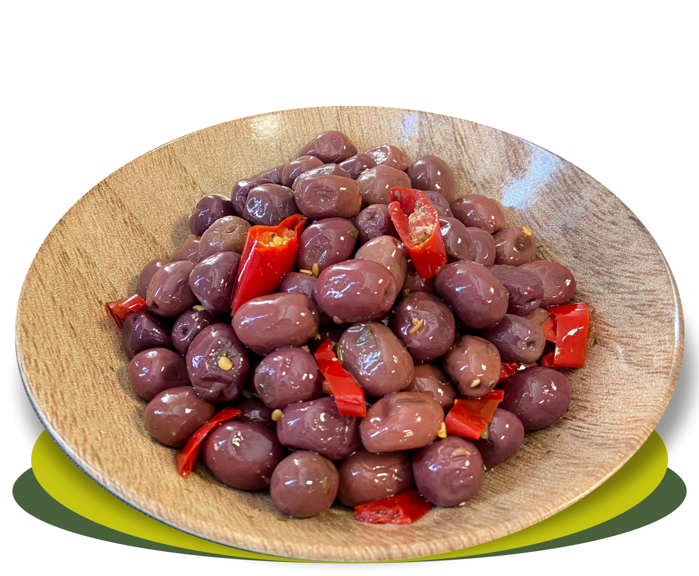 OLIVE NERE EGIZIANE CONDITE PICCANTI