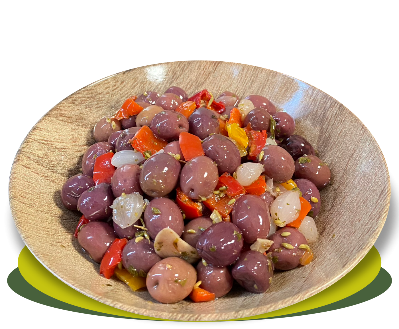 OLIVE NERE GRECHE CONDITE DOLCI