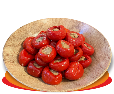 PEPERONCINI RIPIENI CON ACCIUGA